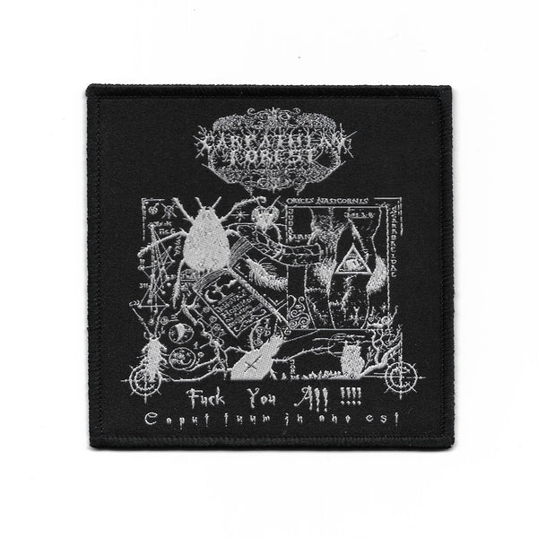 Carpathian Forest "Fuck You All!!!" Patch