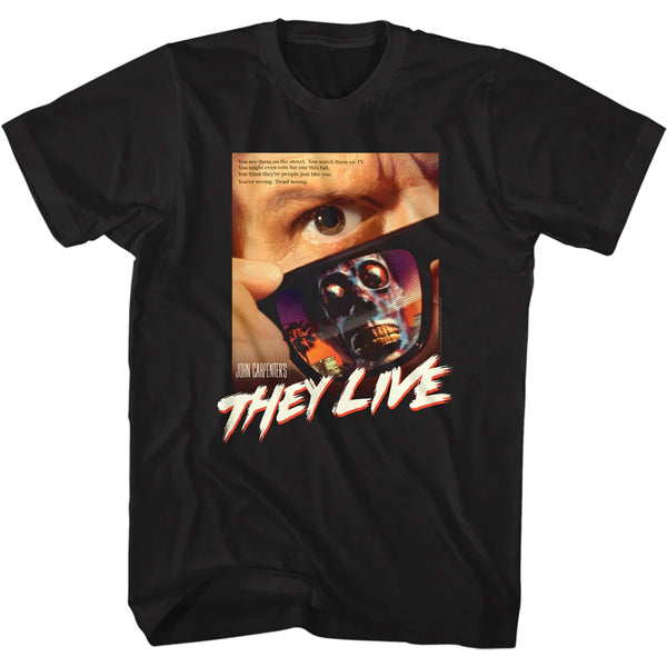 They Live "They Live Poster" T-Shirt