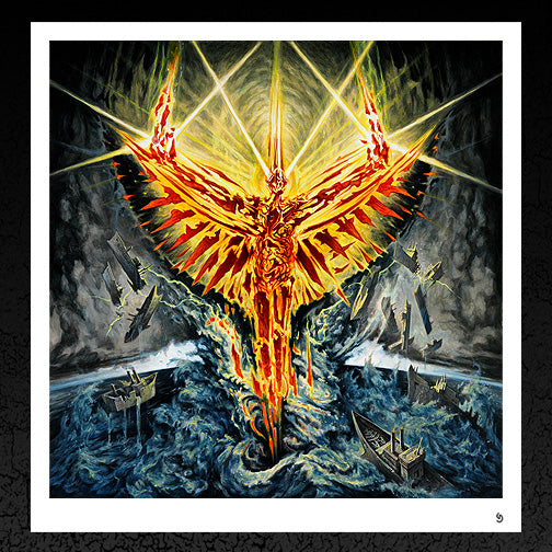 Dan Seagrave "Becoming the Archetype. 'Celestial Completion' Album Cover" Prints