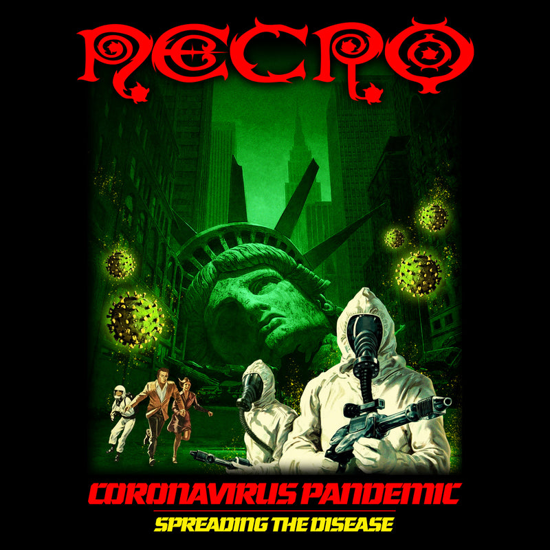 Necro "Coronavirus (Spreading The Disease)" T-Shirt