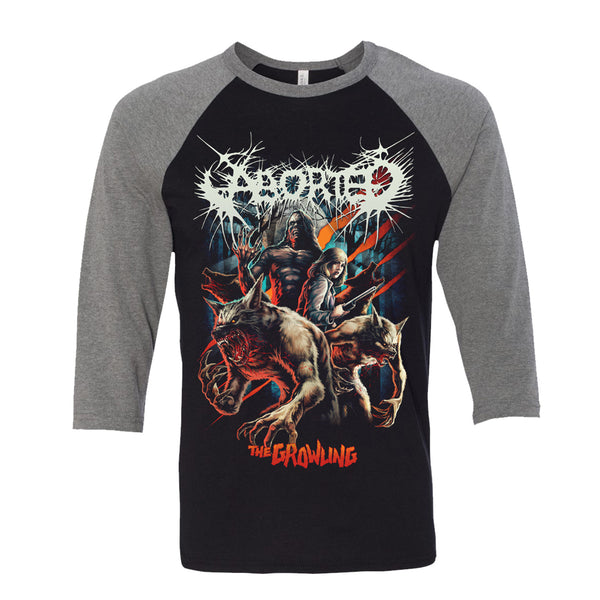 Aborted "The Growling" Baseball Tee