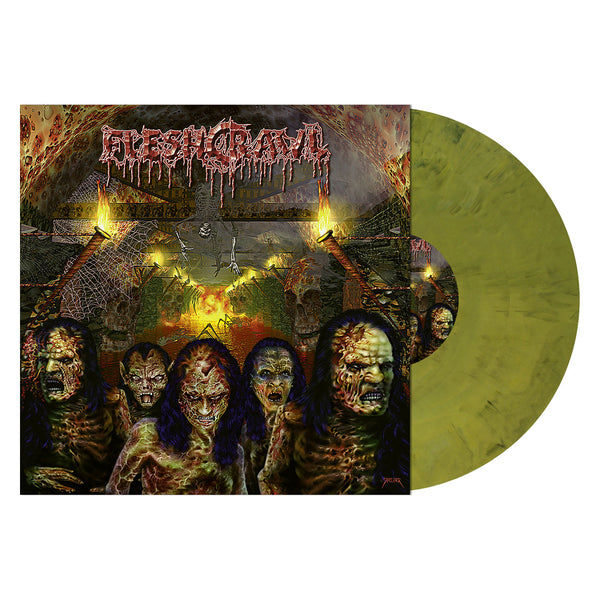 Fleshcrawl "As Blood Rains From The Sky… (Marbled Vinyl)" 12"