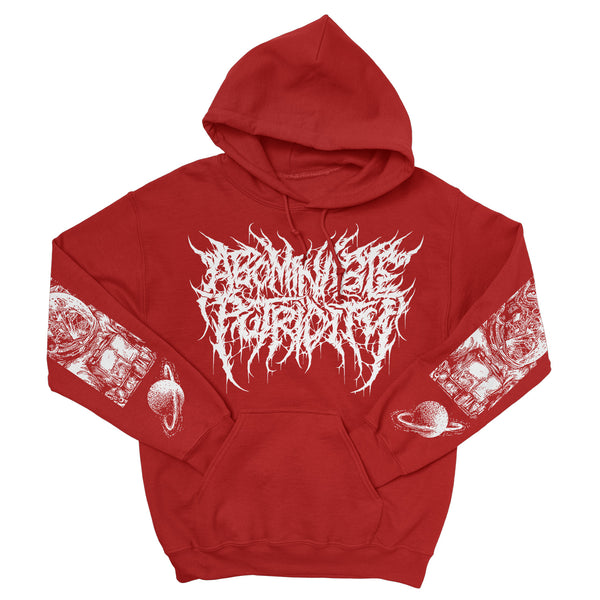 Abominable Putridity "The Last Astronaut White Logo" Pullover Hoodie
