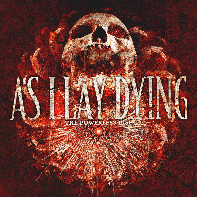 As I Lay Dying "The Powerless Rise (Clear/Red Marbled)" 12"