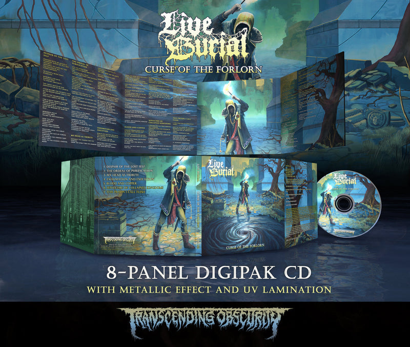 Live Burial "Curse Of The Forlorn Digipak CD" Limited Edition CD