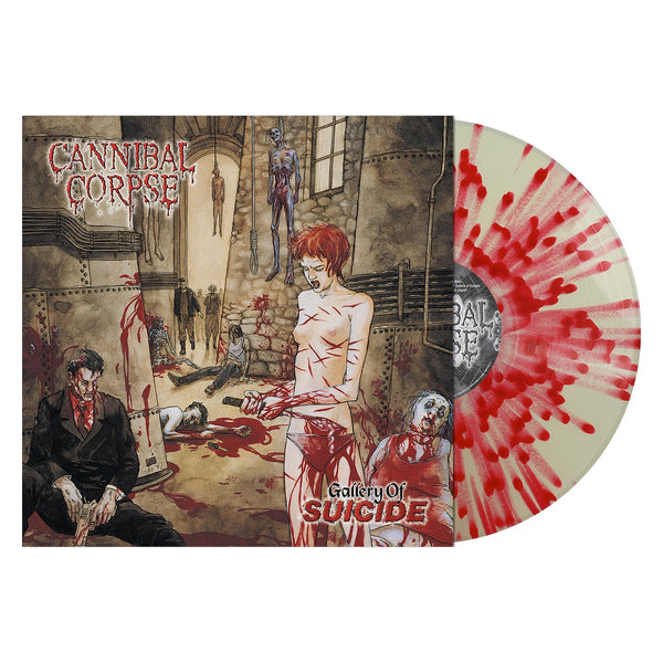 Cannibal Corpse "Gallery of Suicide (Splatter Vinyl)" 12"