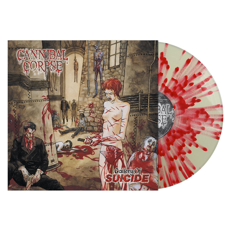 Cannibal Corpse "Gallery of Suicide (Splatter Vinyl)" 12"