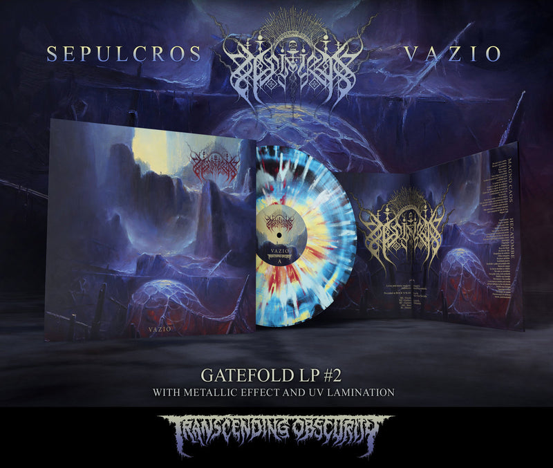 Sepulcros "Vazio Gatefold LP with Metallic Effect and UV Embossing" Limited Edition 12"