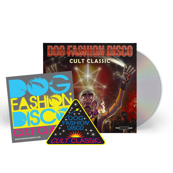 Dog Fashion Disco "Cult Classic CD/Patch/Sticker Bundle" Bundle