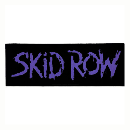 Skid Row "Purple Logo" Stickers & Decals