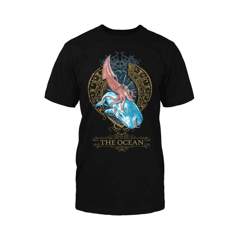 The Ocean "Whale Vs Squid" T-Shirt