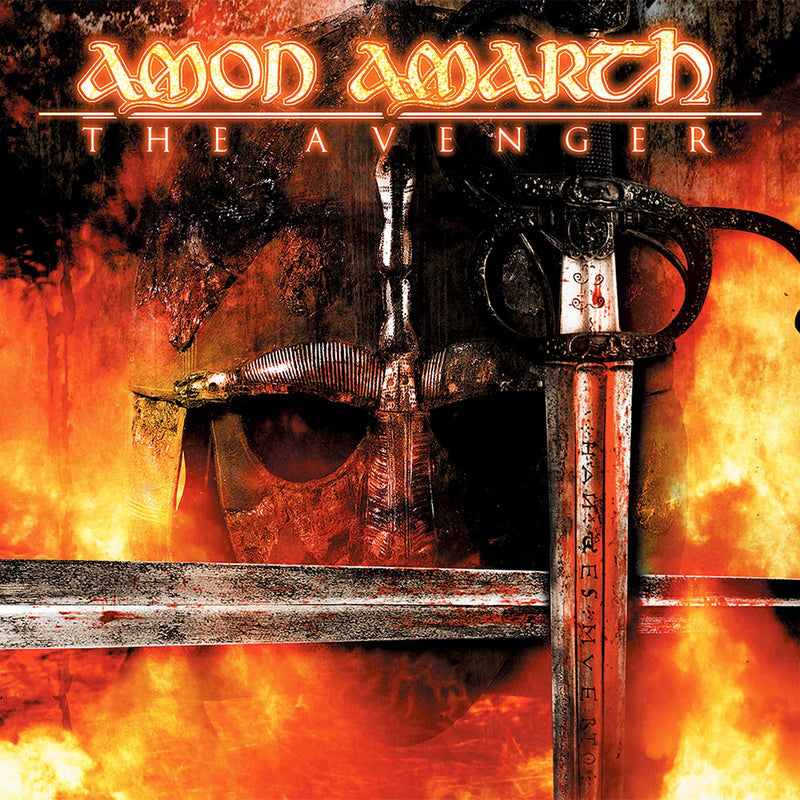 Amon Amarth "The Avenger (Pastel Orange Marbled Vinyl)" 12"
