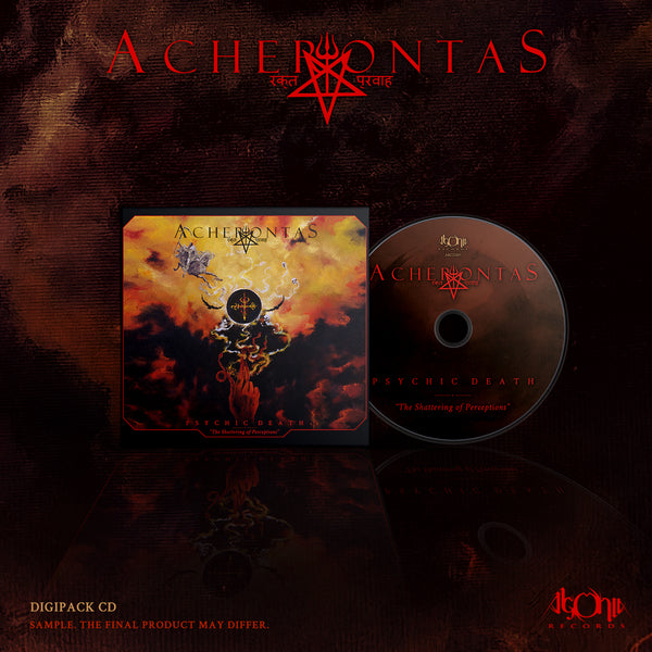 Acherontas "Psychicdeath - The Shattering of Perceptions" Deluxe Edition CD