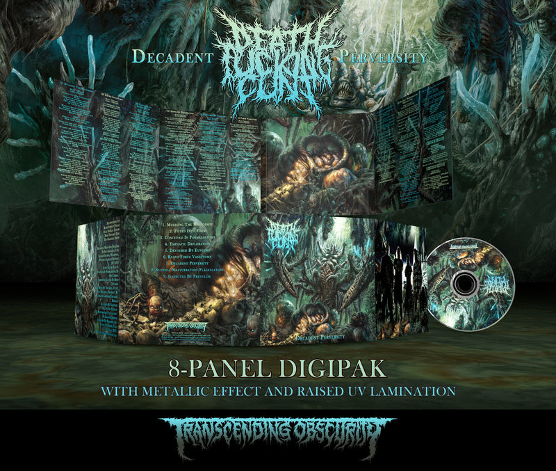 DeathFuckingCunt "Decadent Perversity Digipak CD " Limited Edition CD