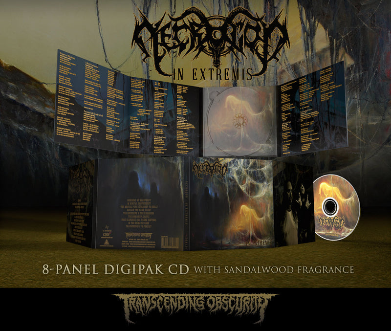 Necrogod "In Extremis Digipak CD" Limited Edition CD
