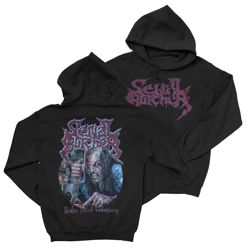 Serial Butcher "Brute Force Lobotomy" Pullover Hoodie