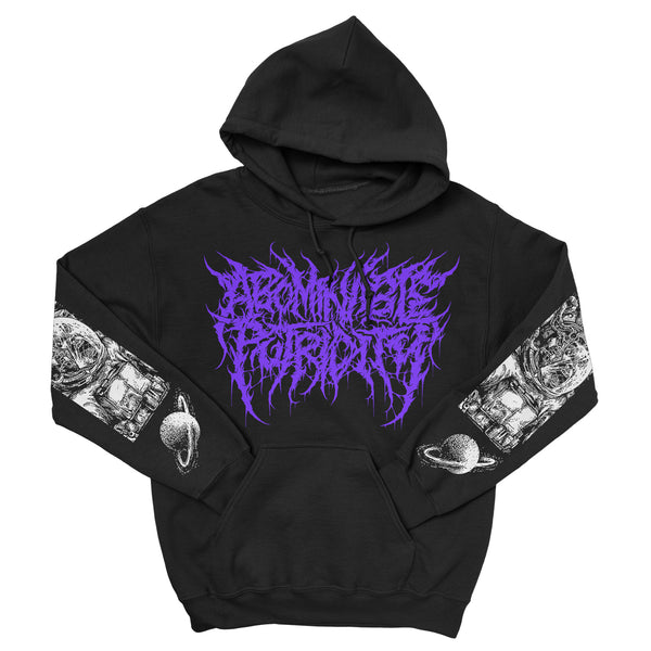 Abominable Putridity "The Last Astronaut Purple Logo" Pullover Hoodie