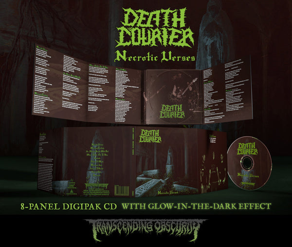 Death Courier (Greece) "Necrotic Verses" Limited Edition CD