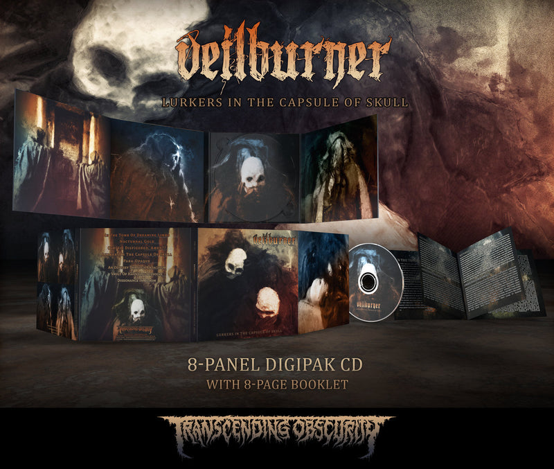 Veilburner "Lurkers in the Capsule of Skull Digipak CD" Limited Edition CD