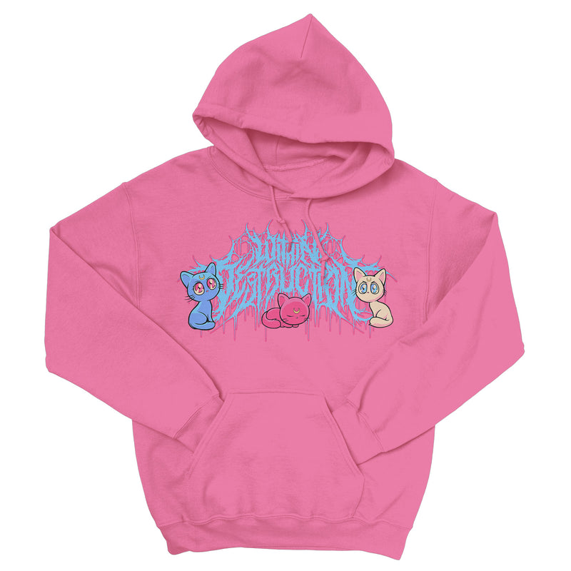 Within Destruction "Leave Me Alone (Pink)" Pullover Hoodie
