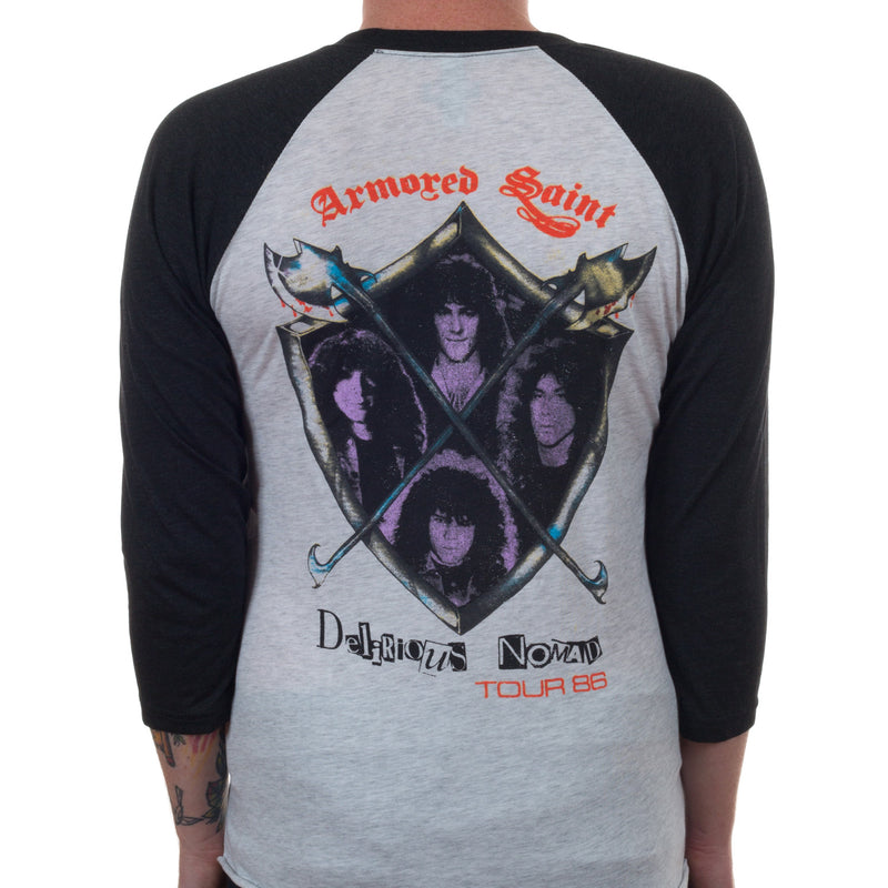 Armored Saint "Delirious Nomad Tour '86" Baseball Tee