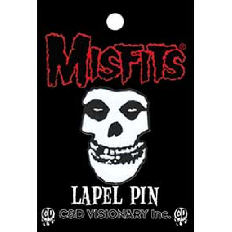 Misfits "Skull Lapel" Pins