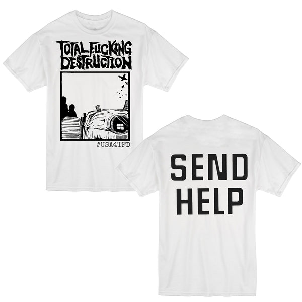 Total Fucking Destruction "#USA4TFD Shirt" T-Shirt