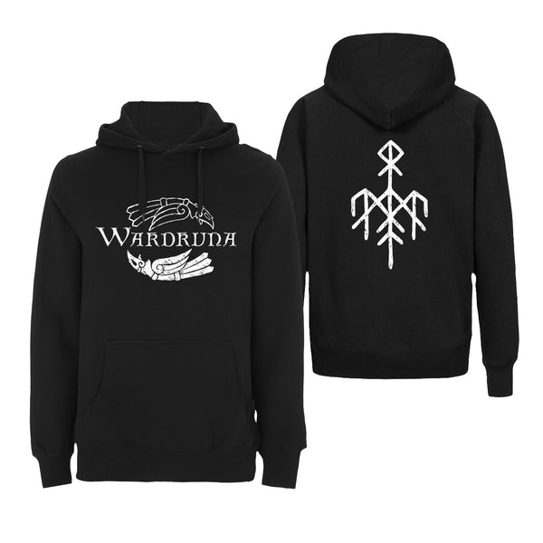 Wardruna "Kvitravn Horizontal" Pullover Hoodie