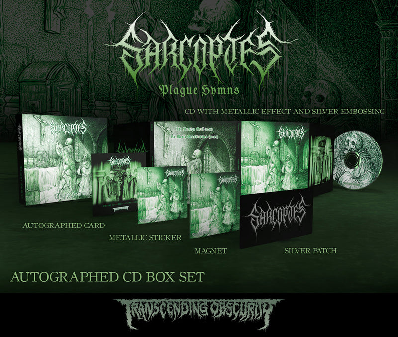 Sarcoptes (US) "Plague Hymns (CD Box set)" Limited Edition Boxset