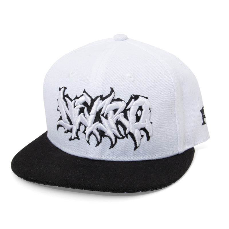 Necro "Graffiti Death Metal (White/Black)" Hat