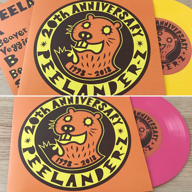 Peelander-Z "Beaver Fever (20th Anniversary 7")" Limited Edition 7"