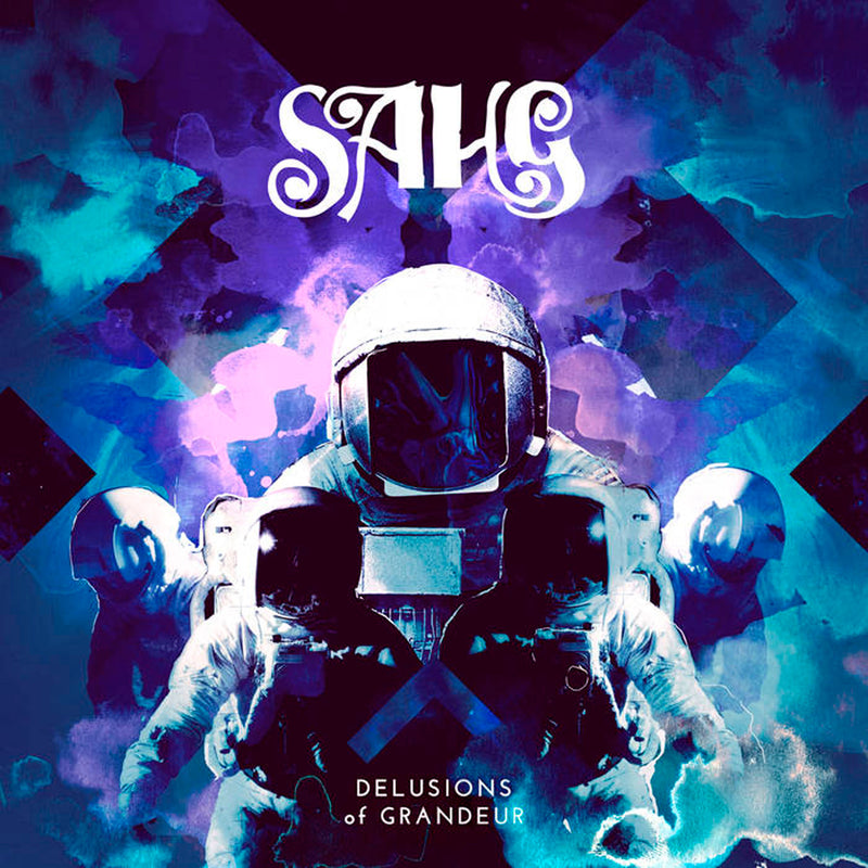 Sahg "Delusions Of Grandeur (White and Blue Speckles)" 12"