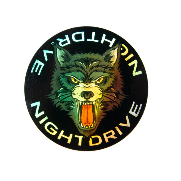 NightDrive "Wolf" Stickers & Decals