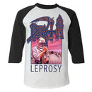 Death "Leprosy" Baseball Tee
