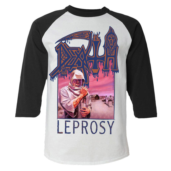 Death "Leprosy" Baseball Tee