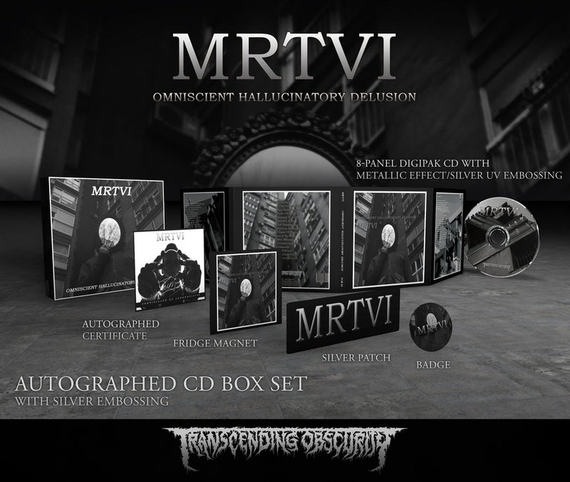 MRTVI (Serbia/UK) "Omniscient Hallucinatory Delusion CD Box set" Limited Edition Boxset