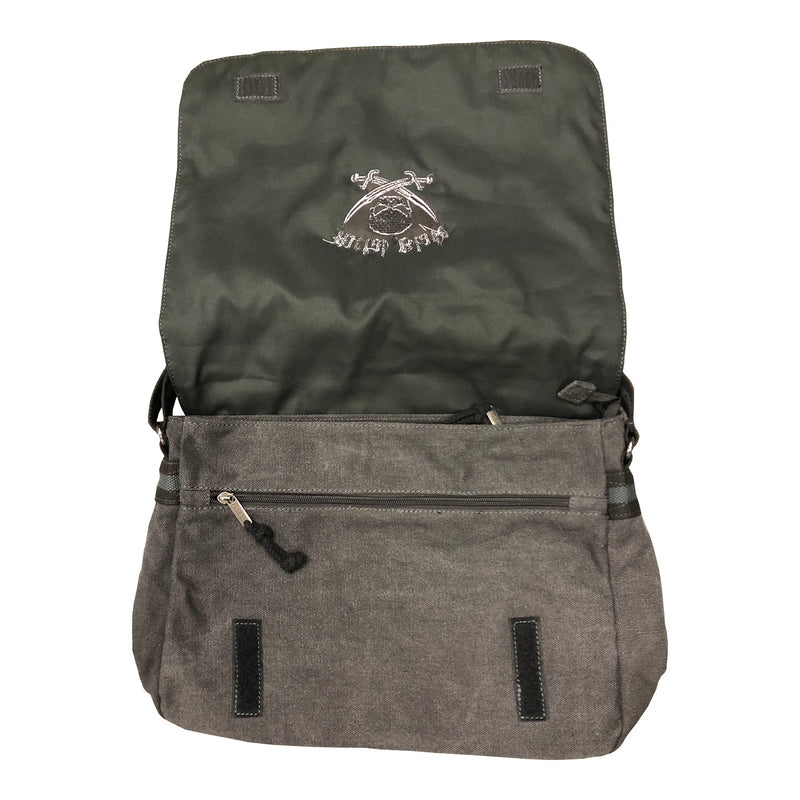 Metal Blade Records "Pirate Logo (Canvas Messenger Bag)" Bag