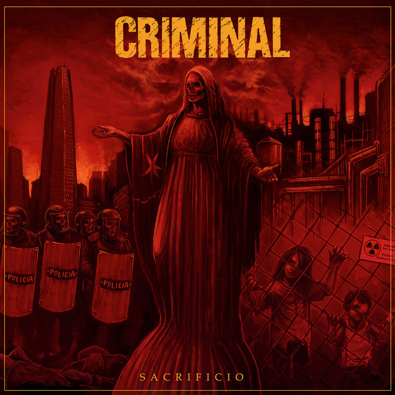 Criminal "Sacrificio (Splatter Vinyl)" 12"